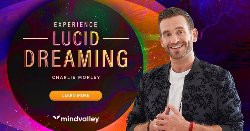 Mindvalley Lucid Dreaming advertising banner.