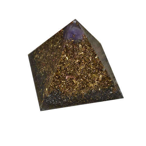 A picture of orgonite.