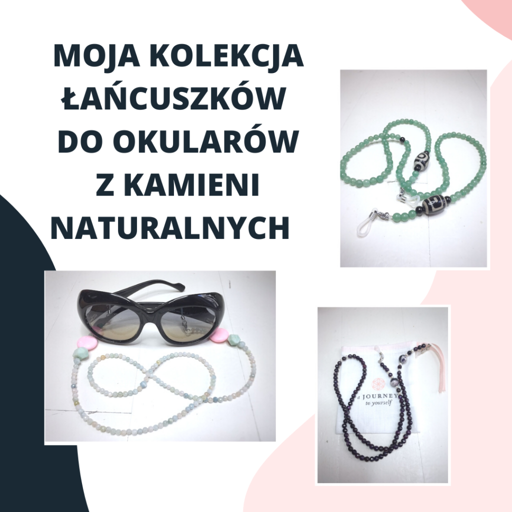 Łańcuszek do okularów reklama