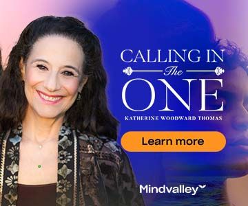 Reklama Mindvalley - program "Calling in the One".