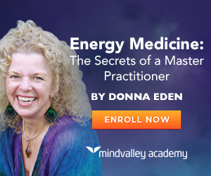 Mindvalley ad Energy Medicine by Donna Eden.